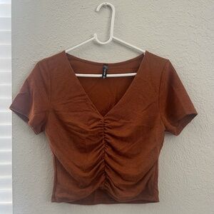 7DAYWKND brown large top